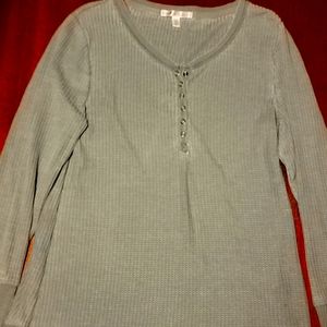 NWOT Women's long sleeve shirt by Seven size large